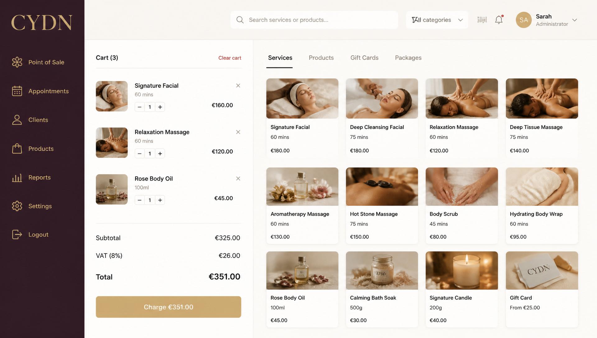 Point of Sale screenshot